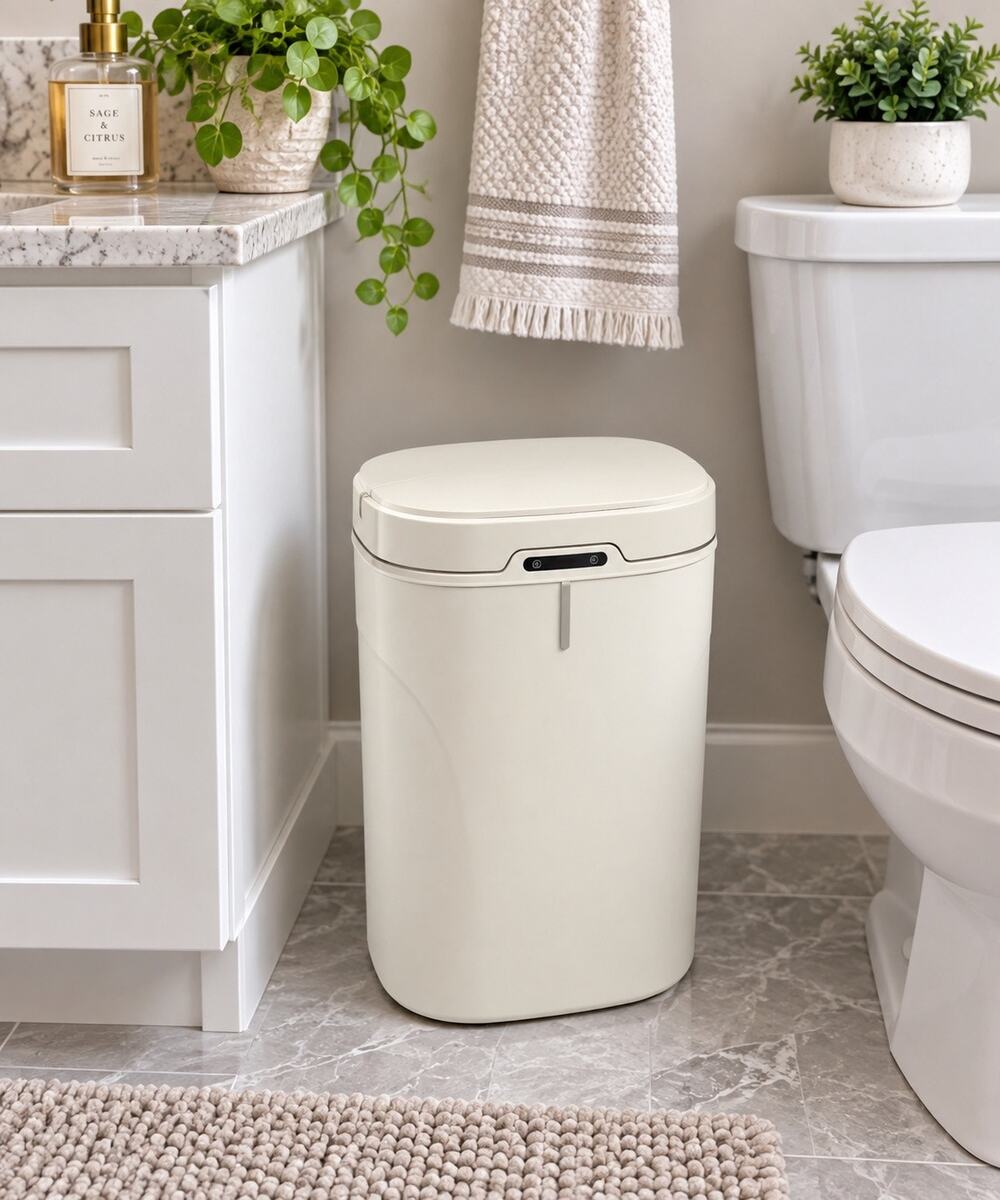 20L 5.3 Gal Automatic Sensor Trash Can Touchless Intelligent Induction 599-20L